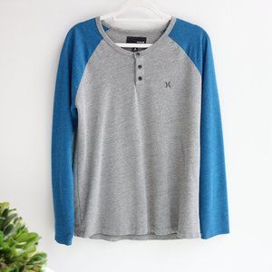 Hurley Long Sleeve Henley Shirt
